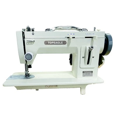 Máquina de coser en zigzag a pie portátil