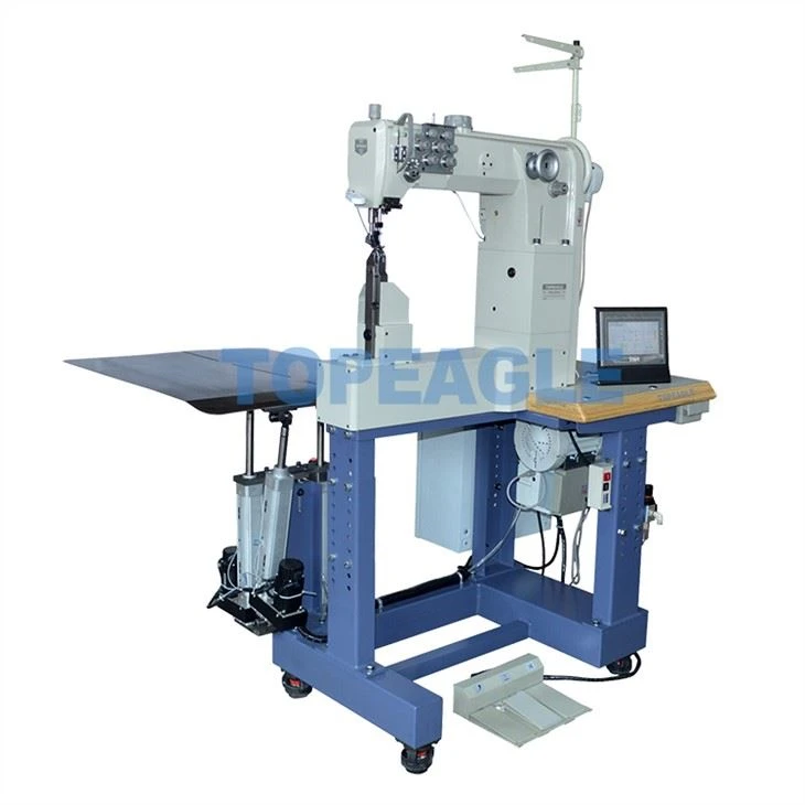 Máquina de coser para tapicería automotriz